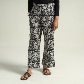 Buy Bagru Block Printed Cotton Elasticated Palazzo Online at iTokri.com