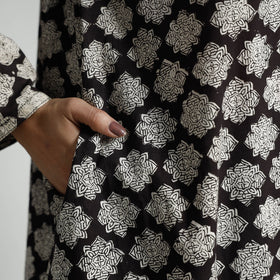 Bagru Block Print Kurta with Palazzo Set