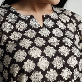 Bagru Block Print Kurta with Palazzo Set