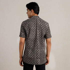 Buy Bagru Block Printed Men Half Sleeve Shirt l iTokri