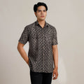 Buy Bagru Block Printed Men Half Sleeve Shirt l iTokri