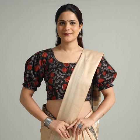 Buy Bagru Block Printed Cotton Stitched Blouse 01 Online at iTokri.com
