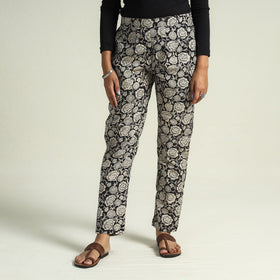 Buy Bagru Block Printed Cotton Tapered Pant Online at iTokri.com