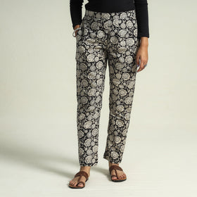 Buy Bagru Block Printed Cotton Tapered Pant Online at iTokri.com