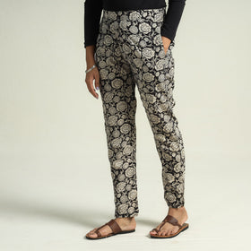 Buy Bagru Block Printed Cotton Tapered Pant Online at iTokri.com
