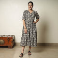 Buy Bagru Block Printed Cotton Tiered Dress 11 Online at iTokri.com