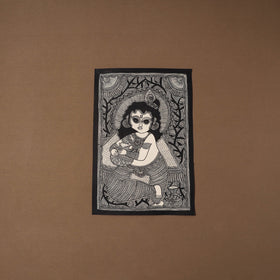 Handpainted madhubani painting by hira devi (22 x 15 in) 20