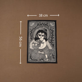 Handpainted madhubani painting by hira devi (22 x 15 in) 20