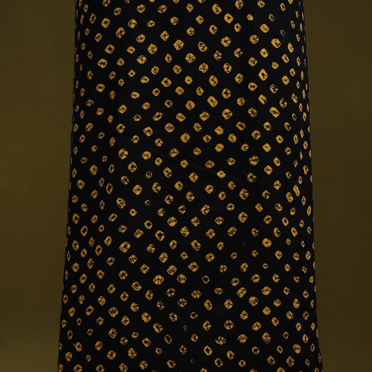 Bandhani patchwork cotton unstitched kurta material (3m) 11