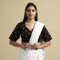 Buy Bandhani Tie-Dye Cotton Stitched Blouse Online at iTokri.com
