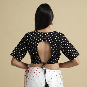 bandhani stitched blouse 