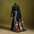Black - bangalore silk paithani saree 10 - handcrafted