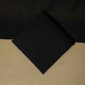 Barmer applique cut work cotton 3pc unstitched dress