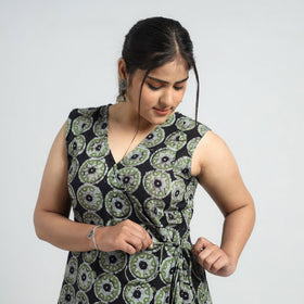 batik print dress
