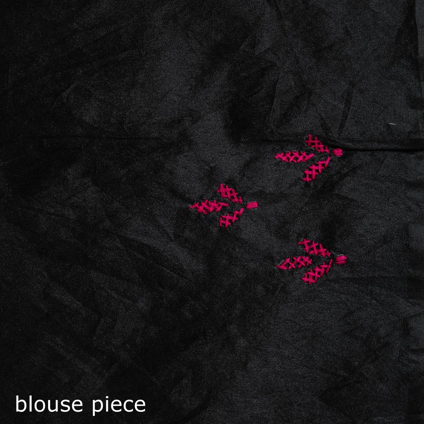 Bengal hand embroidery silk nakshi kantha saree 56