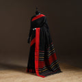 Black - bengal handwoven cotton begumpuri saree 02