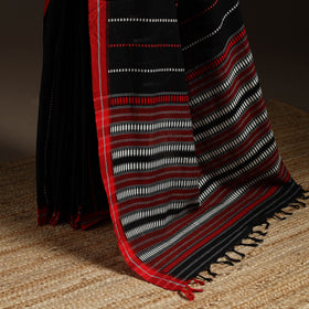 Black - bengal handwoven cotton begumpuri saree 09