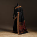 Black - bengal handwoven cotton begumpuri saree 36