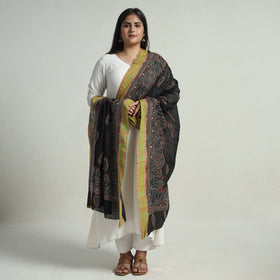 Kantha Embroidery Silk Dupatta