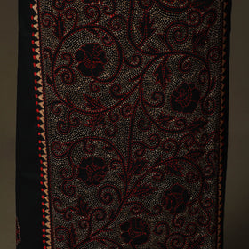 Bengal kantha hand embroidered cotton unstitched kurta