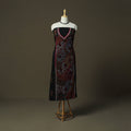 Bengal kantha hand embroidered cotton unstitched kurta