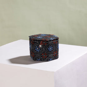  Bengal Kantha Work Handcrafted Hexagon Jewelry Box (Set of 3) 
