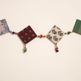 Handmade Bead Work Fabric Toran for Home Decor