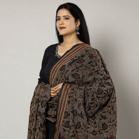 Buy Bengal Nakshi Kantha Tussar Silk Handloom Dupatta Online l iTokri.com