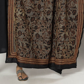 Buy Bengal Nakshi Kantha Tussar Silk Handloom Dupatta Online l iTokri.com