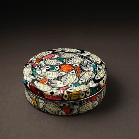  Bengal Patua Handpainted Stainless Steel Casserole