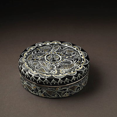  Bengal Patua Handpainted Stainless Steel Casserole