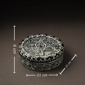  Bengal Patua Handpainted Stainless Steel Casserole