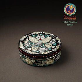  Bengal Patua Handpainted Stainless Steel Casserole