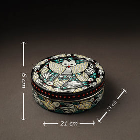  Bengal Patua Handpainted Stainless Steel Casserole