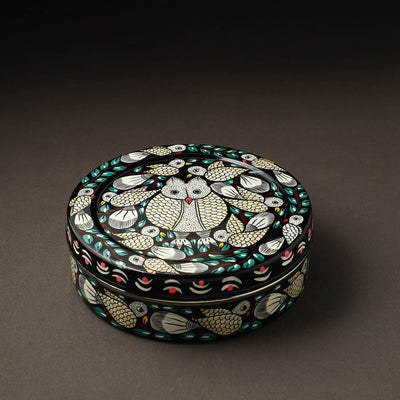  Bengal Patua Handpainted Stainless Steel Casserole