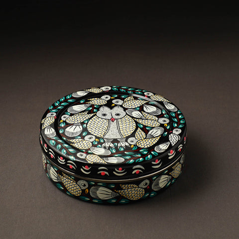  Bengal Patua Handpainted Stainless Steel Casserole