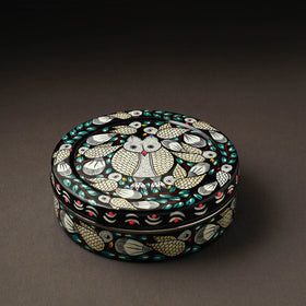  Bengal Patua Handpainted Stainless Steel Casserole