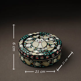  Bengal Patua Handpainted Stainless Steel Casserole