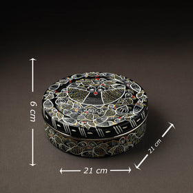  Bengal Patua Handpainted Stainless Steel Casserole