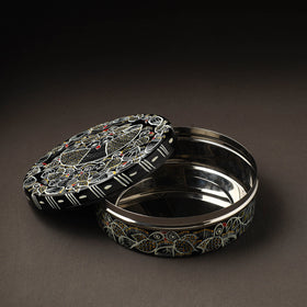  Bengal Patua Handpainted Stainless Steel Casserole