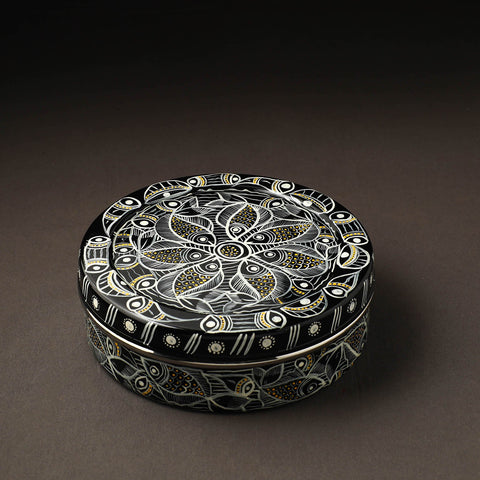  Bengal Patua Handpainted Stainless Steel Casserole