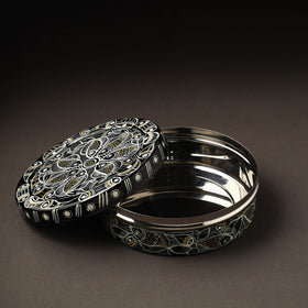  Bengal Patua Handpainted Stainless Steel Casserole