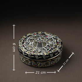  Bengal Patua Handpainted Stainless Steel Casserole