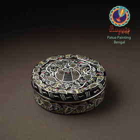  Bengal Patua Handpainted Stainless Steel Casserole