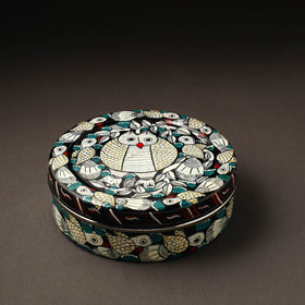  Bengal Patua Handpainted Stainless Steel Casserole