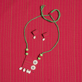 Black - bengali tant saree with matching jewellery & blouse