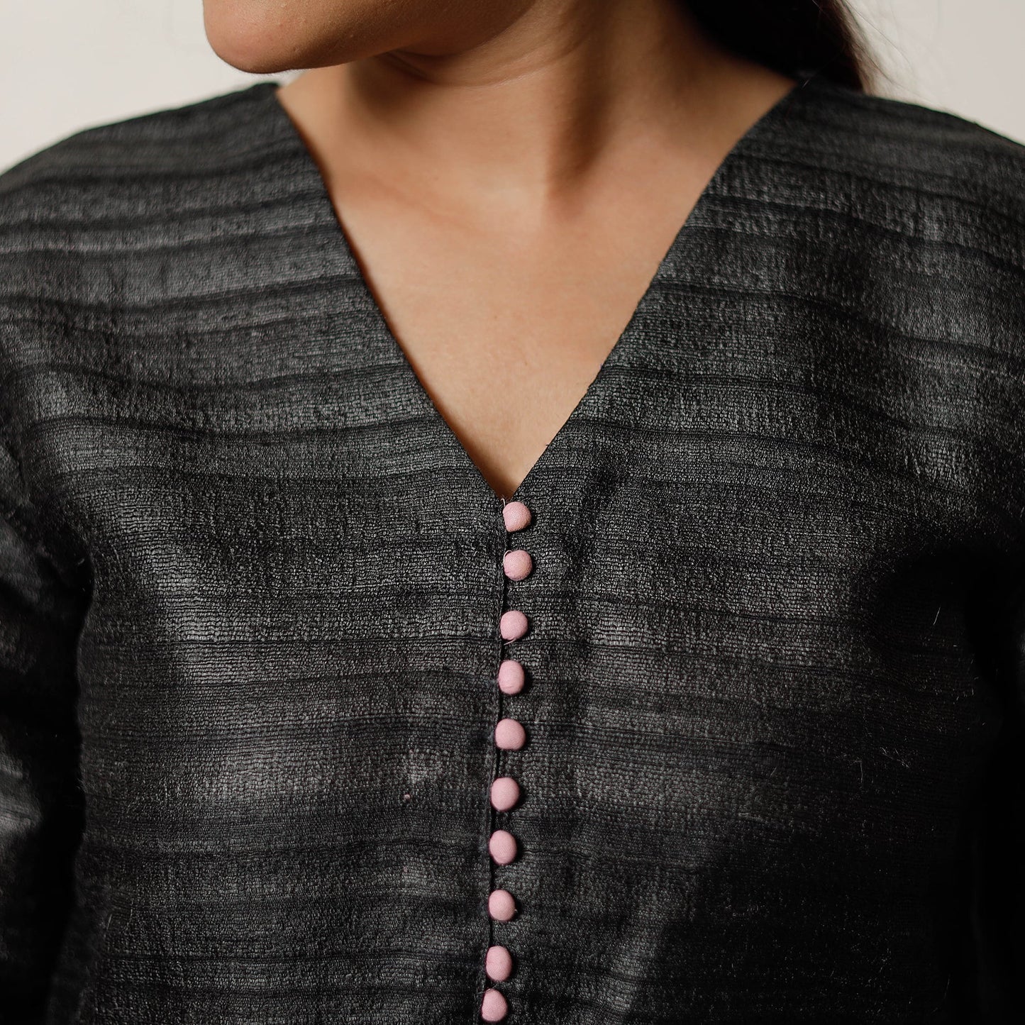 Buy Pure Desi Tussar Silk Long Kurta for Women