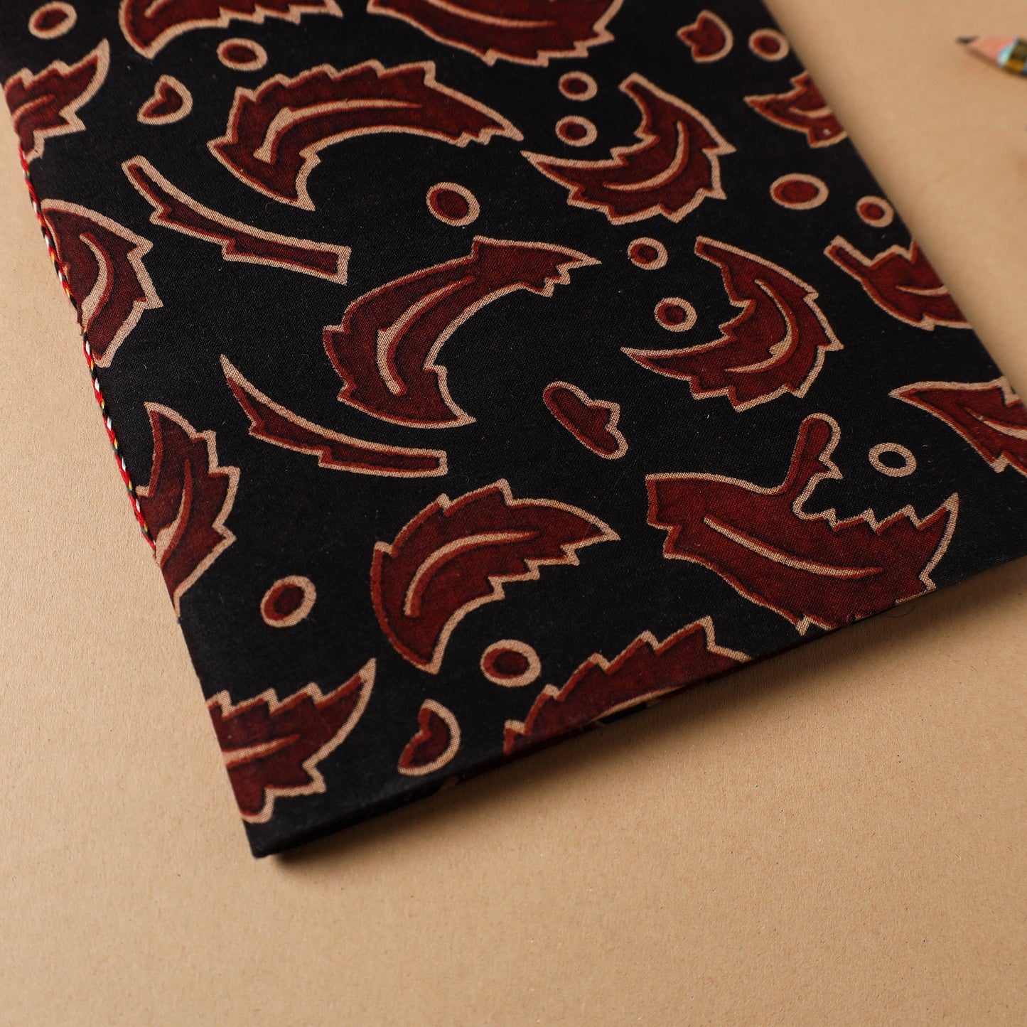 Bindaas Fabric Cover Handmade Paper Notebook 