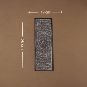 Handpainted madhubani painting by hira devi (22 x 7 in) 36