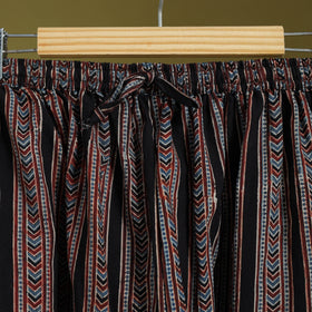 Black - cotton natural dyed afghani salwar 12 - handcrafted